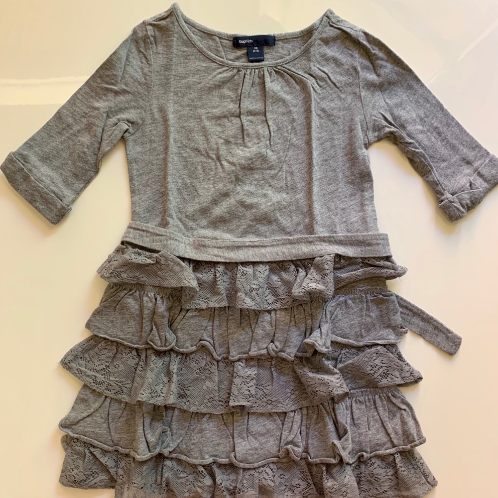 Gray dress girls gap